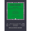Arches Aquarelle Cold Pressed Pad  14.8 x 21 Natural White