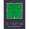 Arches Aquarelle Cold Pressed Pad 23 x 31 Natural White