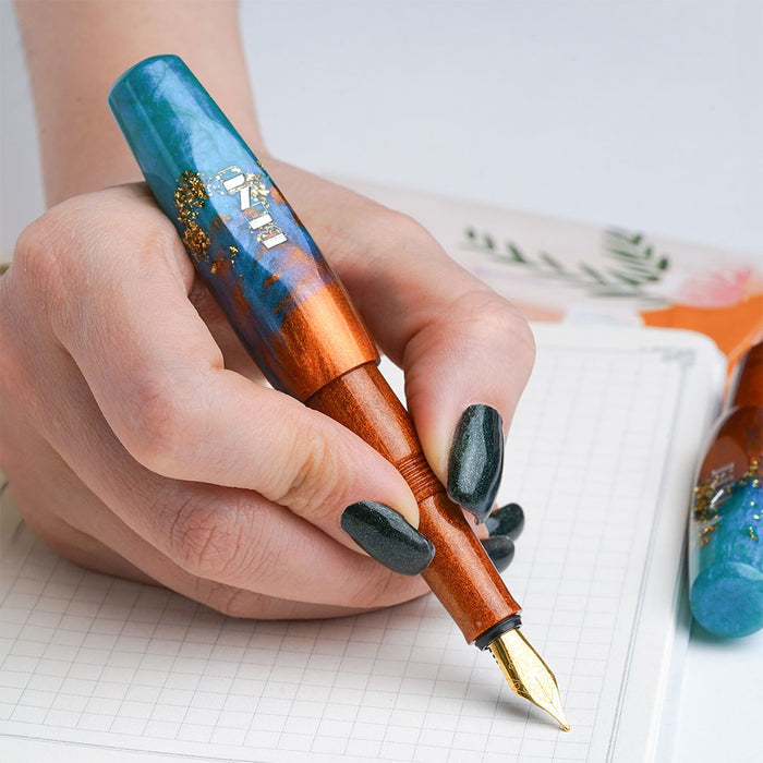 Benu Pixie Pocket Fountain Pen Aurora Gold