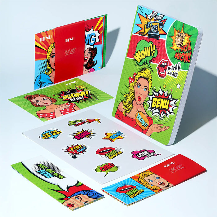 Benu Pop Art Sticker Pack