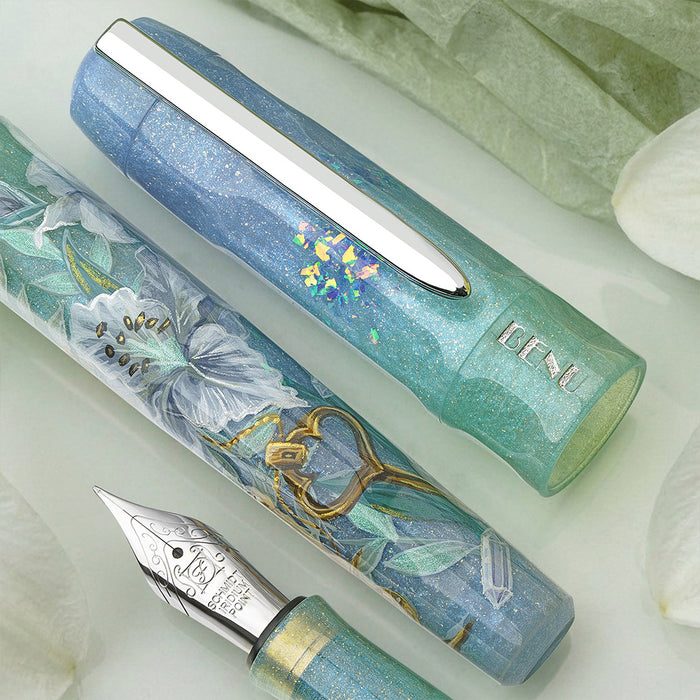 Benu Talisman Fountain Pen White Lily