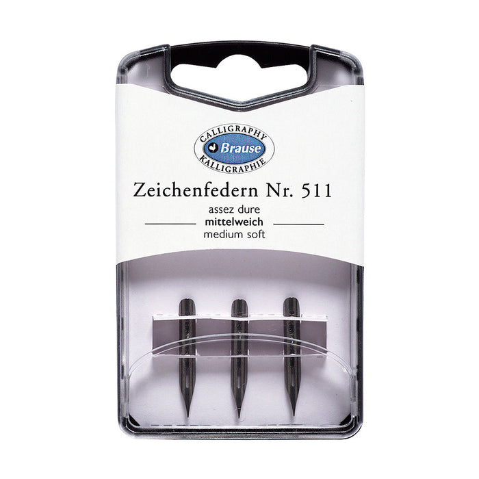 Brause Nibs Set of 3 Drawing by Brause at Cult Pens