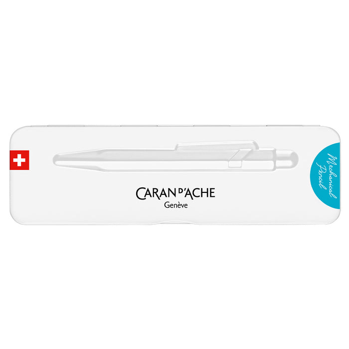 Caran d'Ache 844 Colormat-X Mechanical Pencil in Slimpack Turquoise by Caran d'Ache at Cult Pens