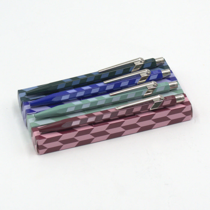 Caran d'Ache 849 Ballpoint Pen Mosaic Garnet Red