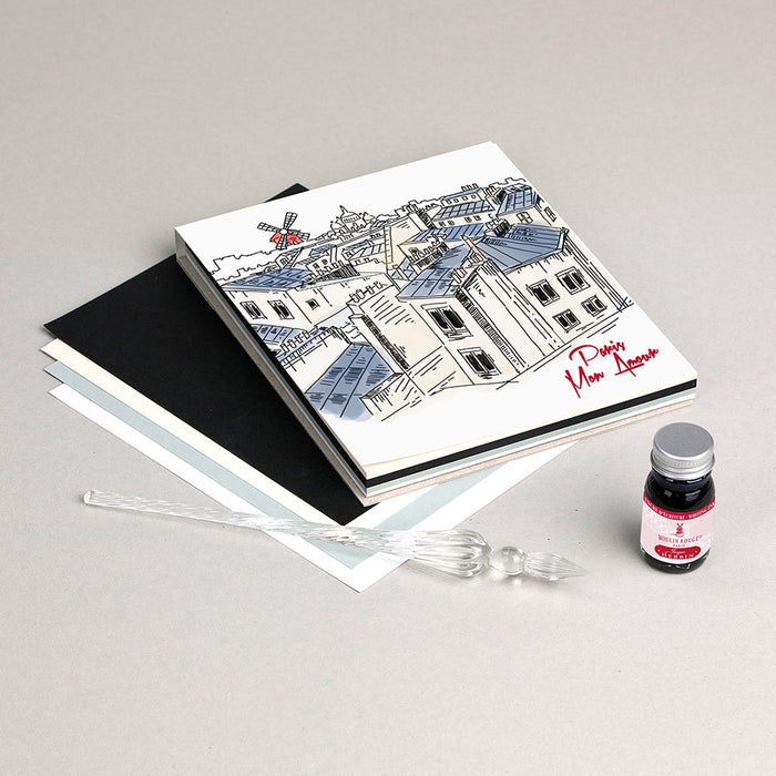 Clairefontaine Moulin Rouge Calligraphy Set