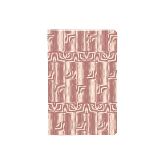 Clairefontaine Terracotta Stapled Notebook Sewn On Spine 11x17cm Assorted