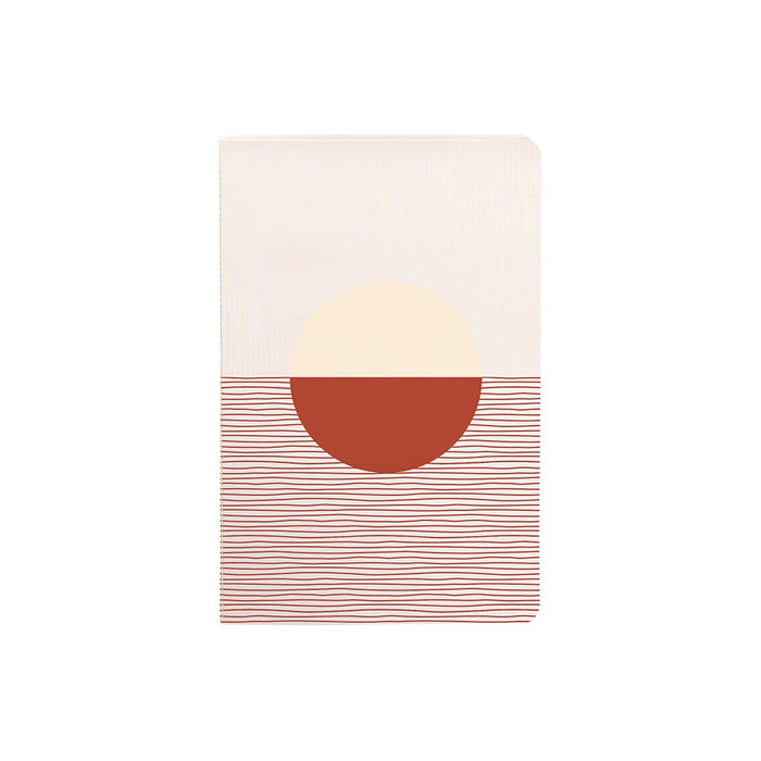 Clairefontaine Terracotta Stapled Notebook Sewn On Spine 11x17cm Assorted