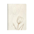 Clairefontaine Tulip Paper Stapled Notebook Sewn On Spine A5