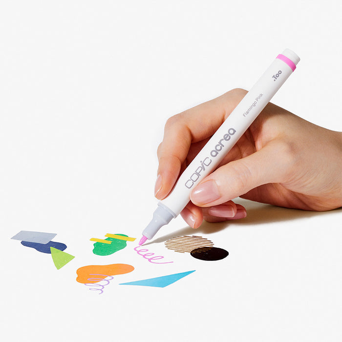 Copic Acrea Paint Marker Set of 6 Vivid Colours