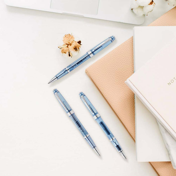 Cross Bailey Light Translucent Blue Resin Ballpoint Pen