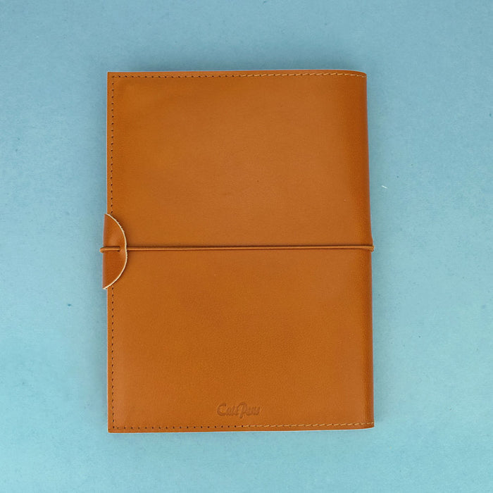 Cult Pens Leather Refillable Cover Tan by Cult Pens at Cult Pens