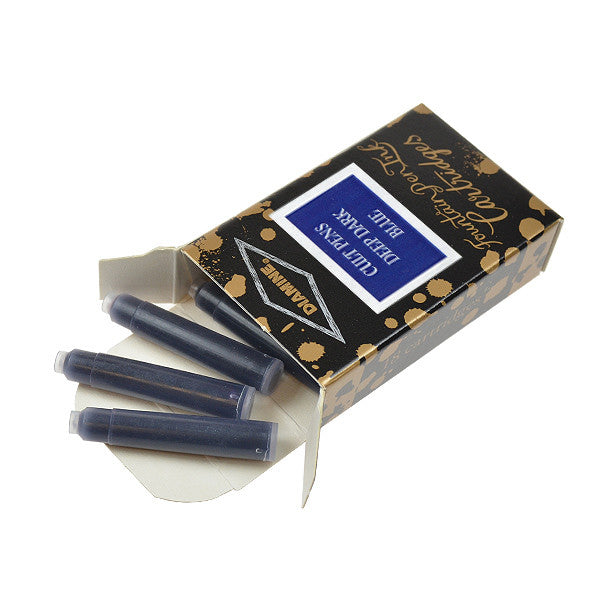 Cult Pens Deep Dark Ink Cartridges for Fountain Pens by Diamine by Diamine at Cult Pens