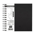 Daler-Rowney Ebony Extra White Wirebound Sketchbook 130G 140x140mm 46 Sheets