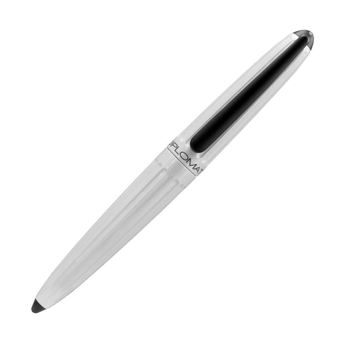 Diplomat Aero Pearl White Rollerball Pen