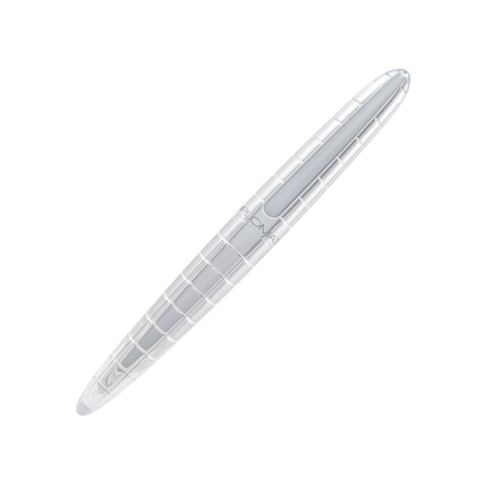 Diplomat Aero Rhomb Chrome Fountain Pen