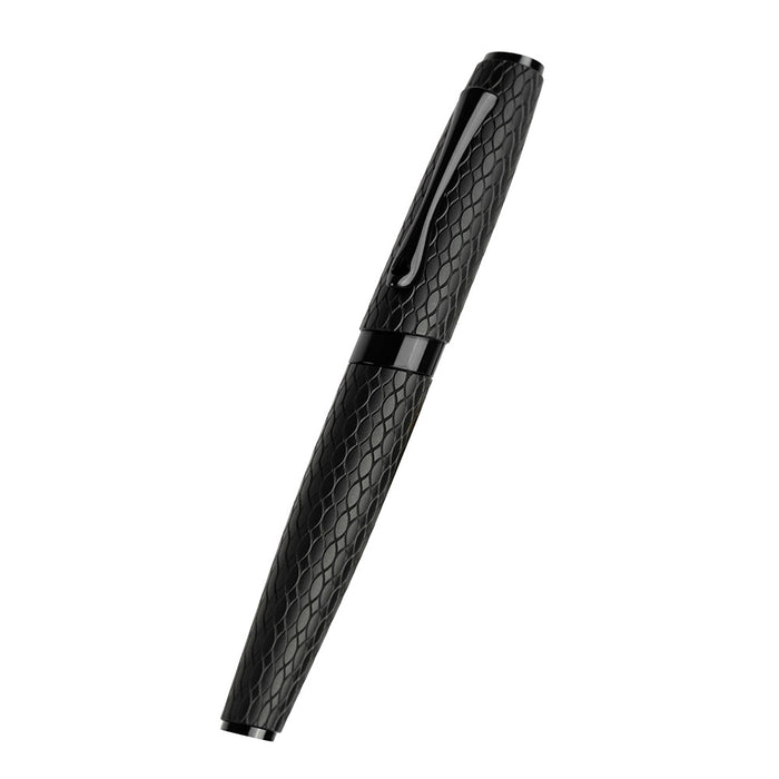 Diplomat Cobra Guilloche Fountain Pen Black
