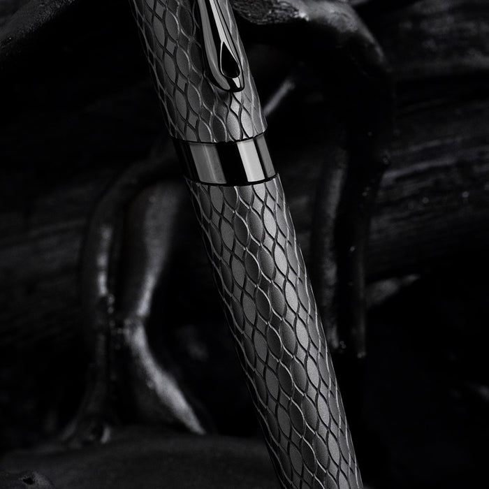 Diplomat Cobra Guilloche Rollerball Black