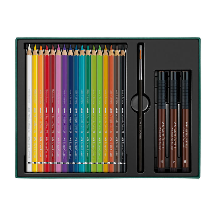 Faber-Castell Albrecht Dürer and Pitt Pen Gift Set 21 Piece