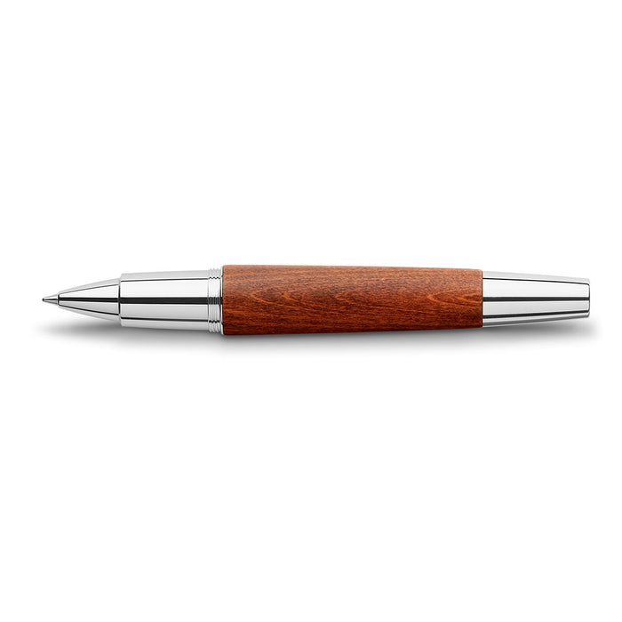 Faber-Castell e-motion Pearwood Rollerball Pen Brown