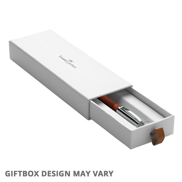 Faber-Castell e-motion Rollerball Pen Pure Silver by Faber-Castell at Cult Pens