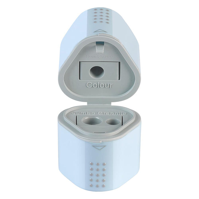 Faber-Castell Grip 2001 Trio Sharpener Sky Blue