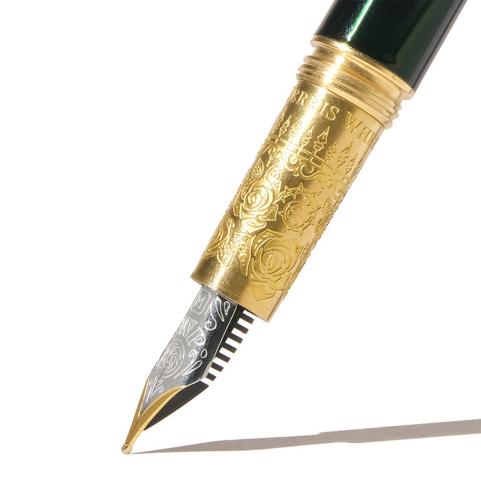 Ferris Wheel Press Bijou Limited Edition Fountain Pen Emerald Gardens