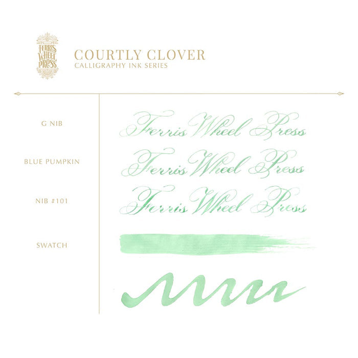 Ferris Wheel Press Calligraphy Ink 28ml Courtly Clover