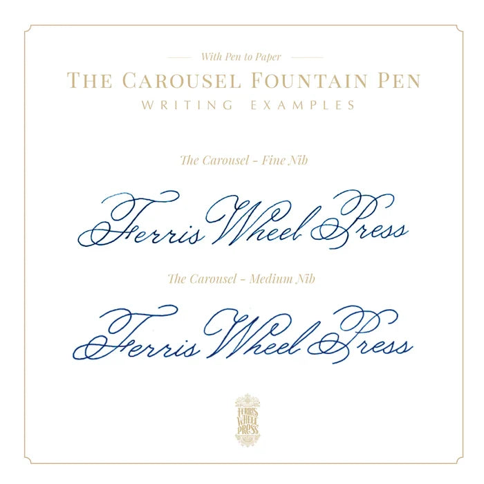 Ferris Wheel Press Carousel Pen Lost In The Leaves