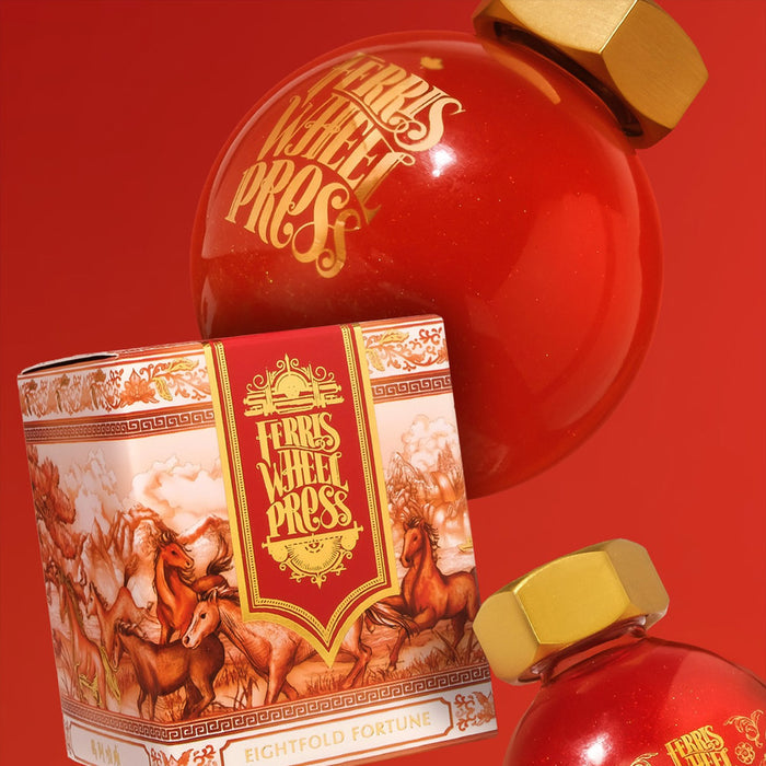 Ferris Wheel Press Curious Collaborations Special Edition Lunar New Year Eightfold Fortune Ink
