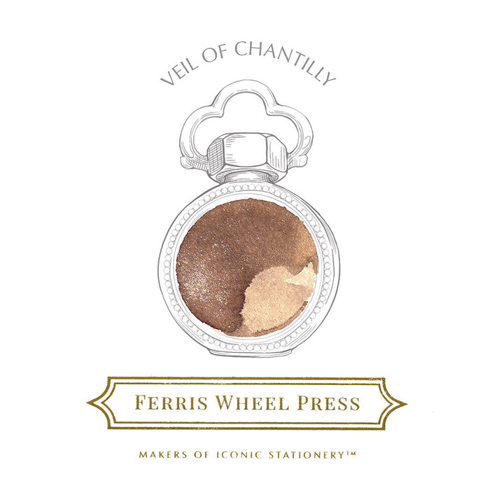 Ferris Wheel Press Everyday Fountain Pen Ink 10ml Veil of Chantilly
