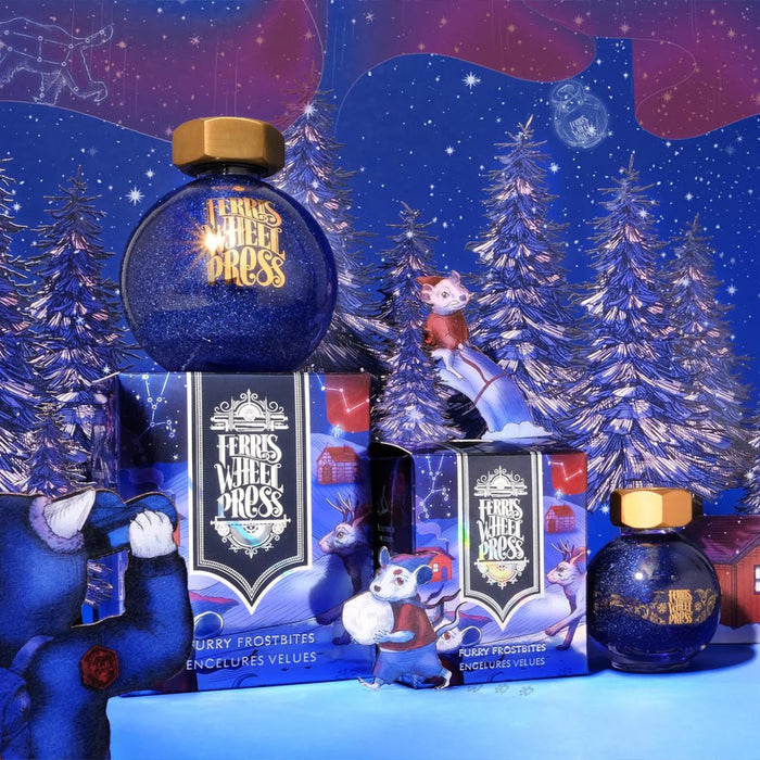 Ferris Wheel Press Ferritales Fountain Pen Ink 10ml Furry Frostbites