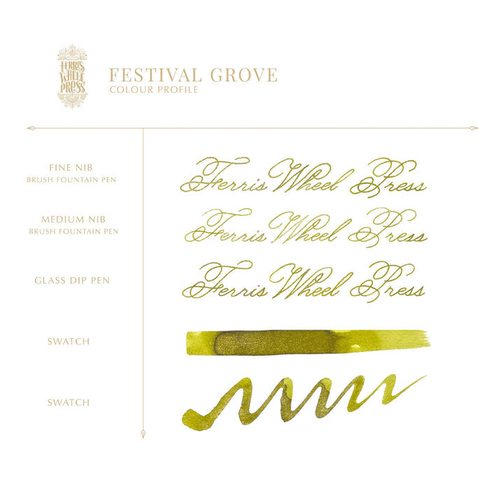 Ferris Wheel Press Fountain Pen Ink 38ml Festival Grove