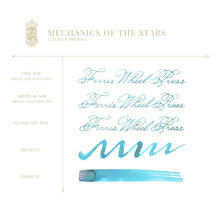 Ferris Wheel Press Fountain Pen Ink 38ml Mechanics of the Stars