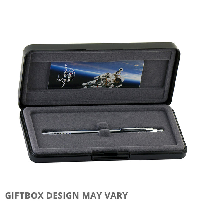 Fisher Space Pen Shuttle Pressurised Retractable Ballpoint Pen Chrome by Fisher Space Pen at Cult Pens