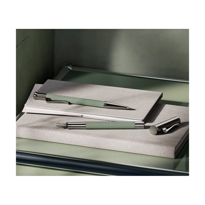 Graf von Faber-Castell Ballpoint Pen Guilloche Sage Green