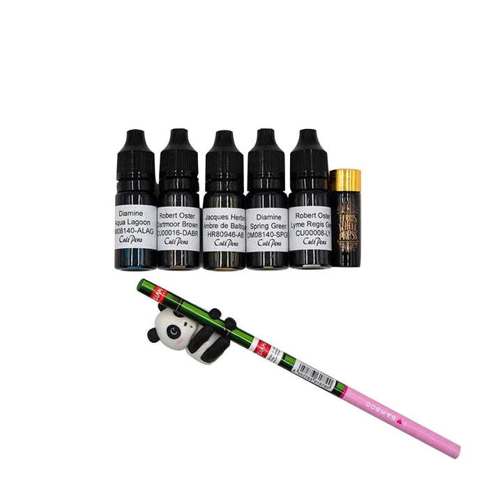 Ink Sampler Box: Earth and Nature