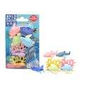 Iwako Puzzle Eraser Set Aquarium