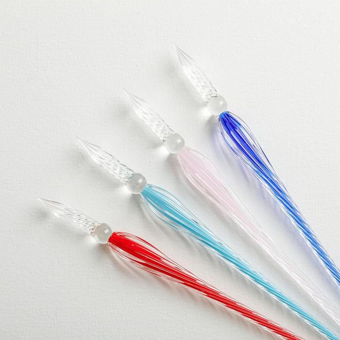 Jacques Herbin Twisted Glass Pen 18 cm