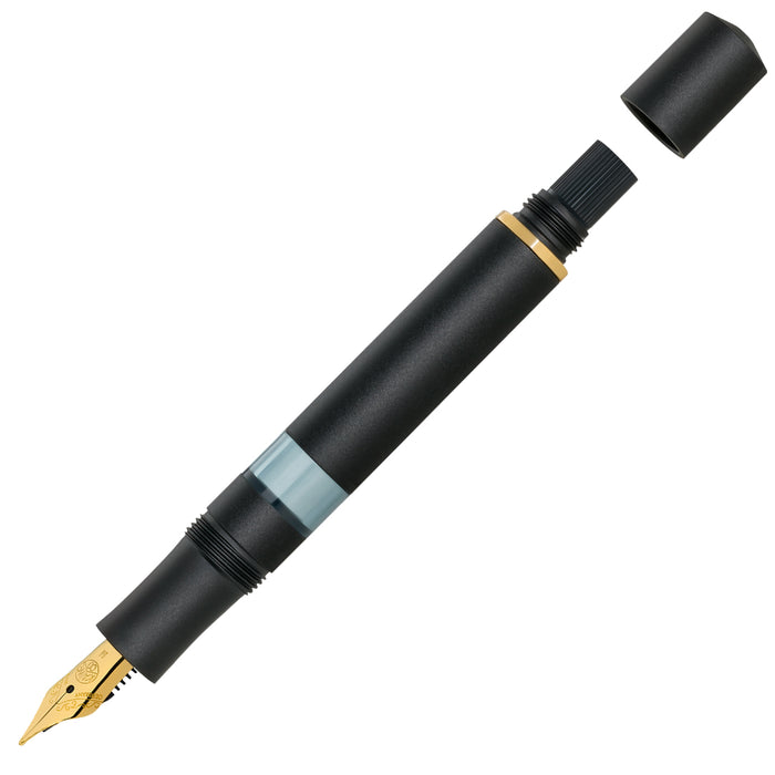 Kaweco Sport Piston Filler Fountain Pen and 32ml Ink Set Black
