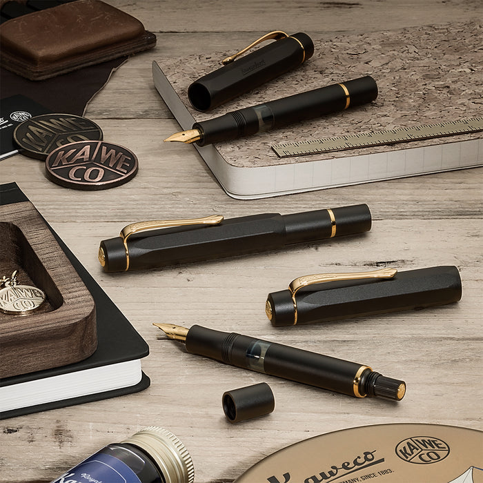 Kaweco Sport Piston Filler Fountain Pen Black