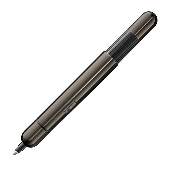 LAMY 281 pico Lx Ruthenium Ballpoint Pen and Leather Pouch set