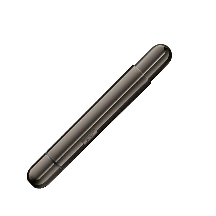 LAMY 281 pico Lx Ruthenium Ballpoint Pen and Leather Pouch set
