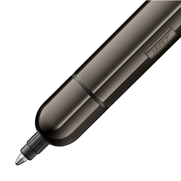 LAMY 281 pico Lx Ruthenium Ballpoint Pen and Leather Pouch set