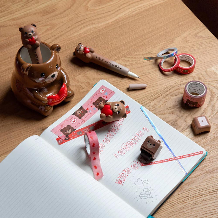 Legami Light-up Pencil Sharpener Teddy Bear
