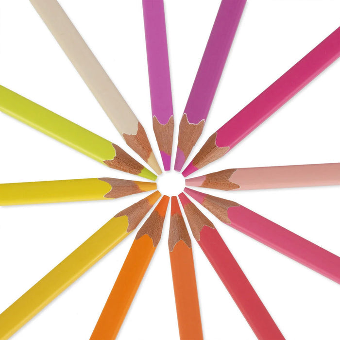 Legami Live Colourfully Colouring Pencils Set of 12