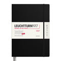 LEUCHTTURM1917 Daily Planner 2027 Hardcover Master A4+ Black