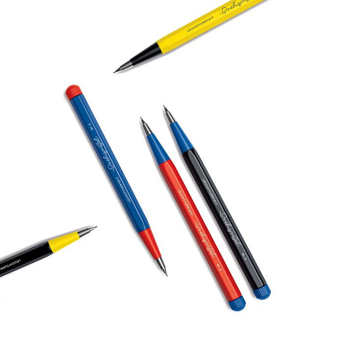 LEUCHTTURM1917 Drehgriffel Bauhaus Edition Mechanical Pencil Black/Lemon