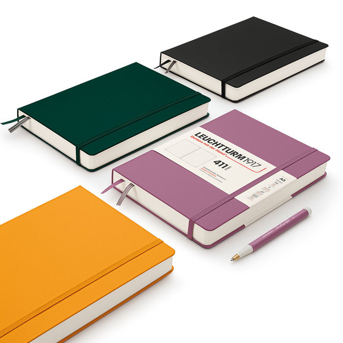 LEUCHTTURM1917 Hardcover Notebook 411 Medium A5 Dusty Rose