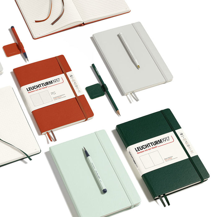 LEUCHTTURM1917 Hardcover Notebook Medium Fox Red by LEUCHTTURM1917 at Cult Pens