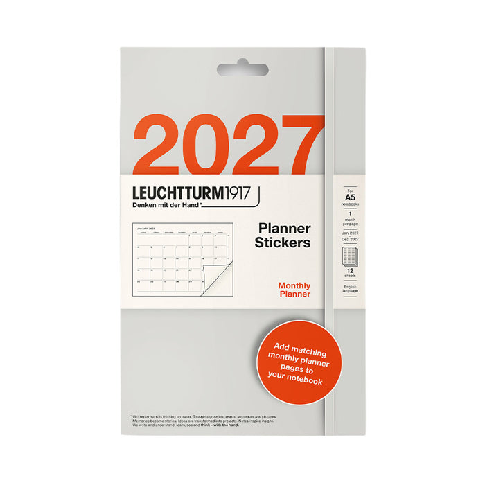 LEUCHTTURM1917 Monthly Planner Stickers 2027